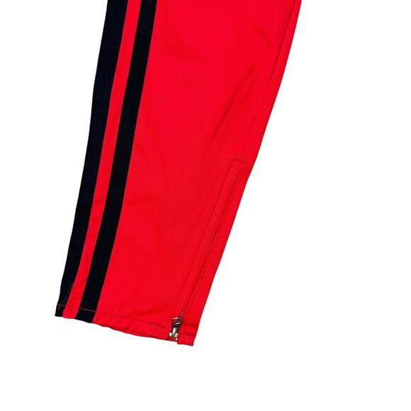 Golden Denim Los Angeles Bold Red Black Side Stripe Ankle Zip Slim Skinny Jeans - Picture 6 of 9